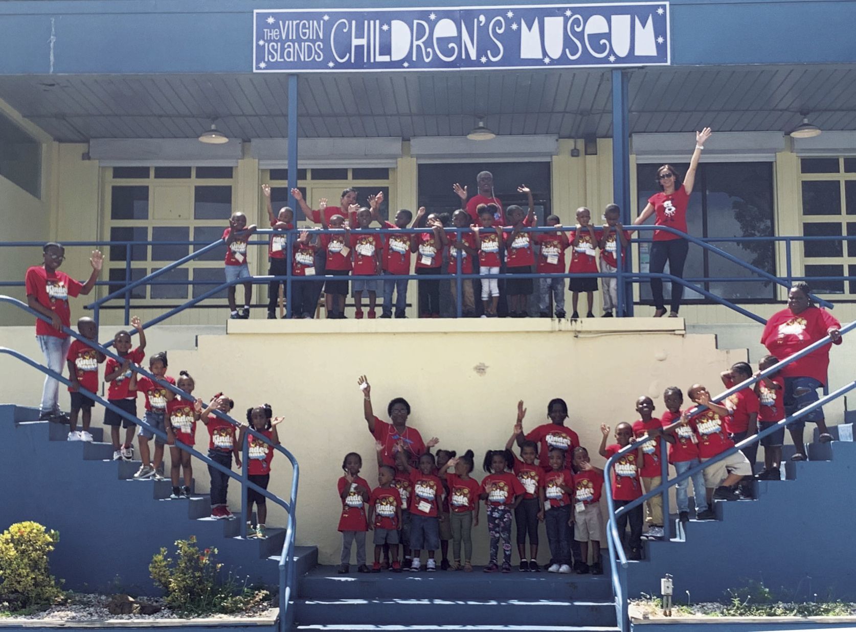 Kinder Camp visits children's museum